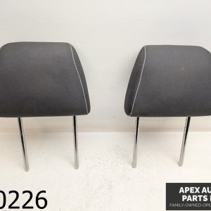 OEM 2016 Ford Focus ST 2.0L Seat Headrest Black Cloth