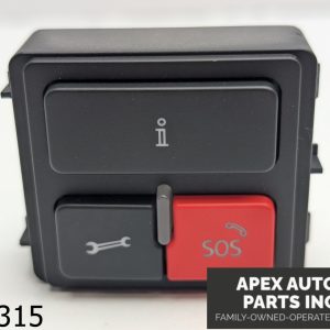 OEM 2016 Volkswagen Tiguan 2.0L SOS I INFO WRENCH SERVICE COMMUNICATION SWITCH