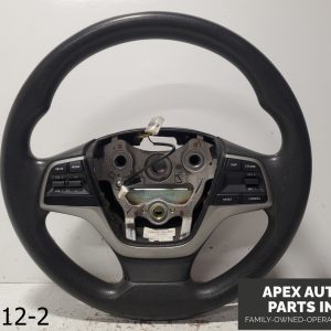 OEM 2017-2020 Hyundai Elantra 2.0L Leather Steering Wheel with Buttons Assembly