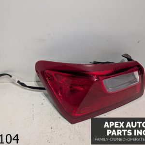 OEM 2017 Chevrolet Malibu 1.5L Driver Left Tail Light Quarter Panel Mounted