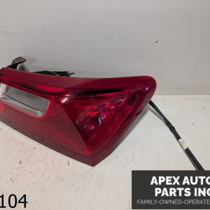 OEM 2017 Chevrolet Malibu 1.5L Passenger Tail Light Quarter Panel Mounted