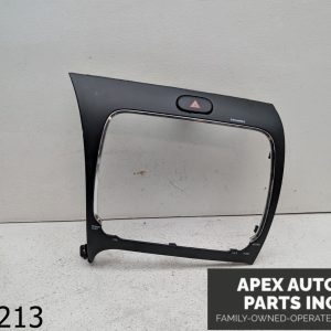 OEM 2017 Kia Forte 2.0L Radio Screen Bezel Panel Trim Cover W/ Hazard Button