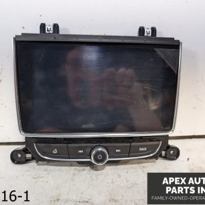 OEM 2018 Buick Encore 1.4L Radio Control Panel Display Touch Screen 42498391