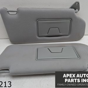 OEM 2019 Mitsubishi Outlander Driver Passenger L R Sun Visor Set Pair