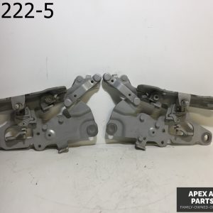 OEM BMW 550i 2011 FRONT HOOD LEFT & RIGHT HINGES PAIR SET