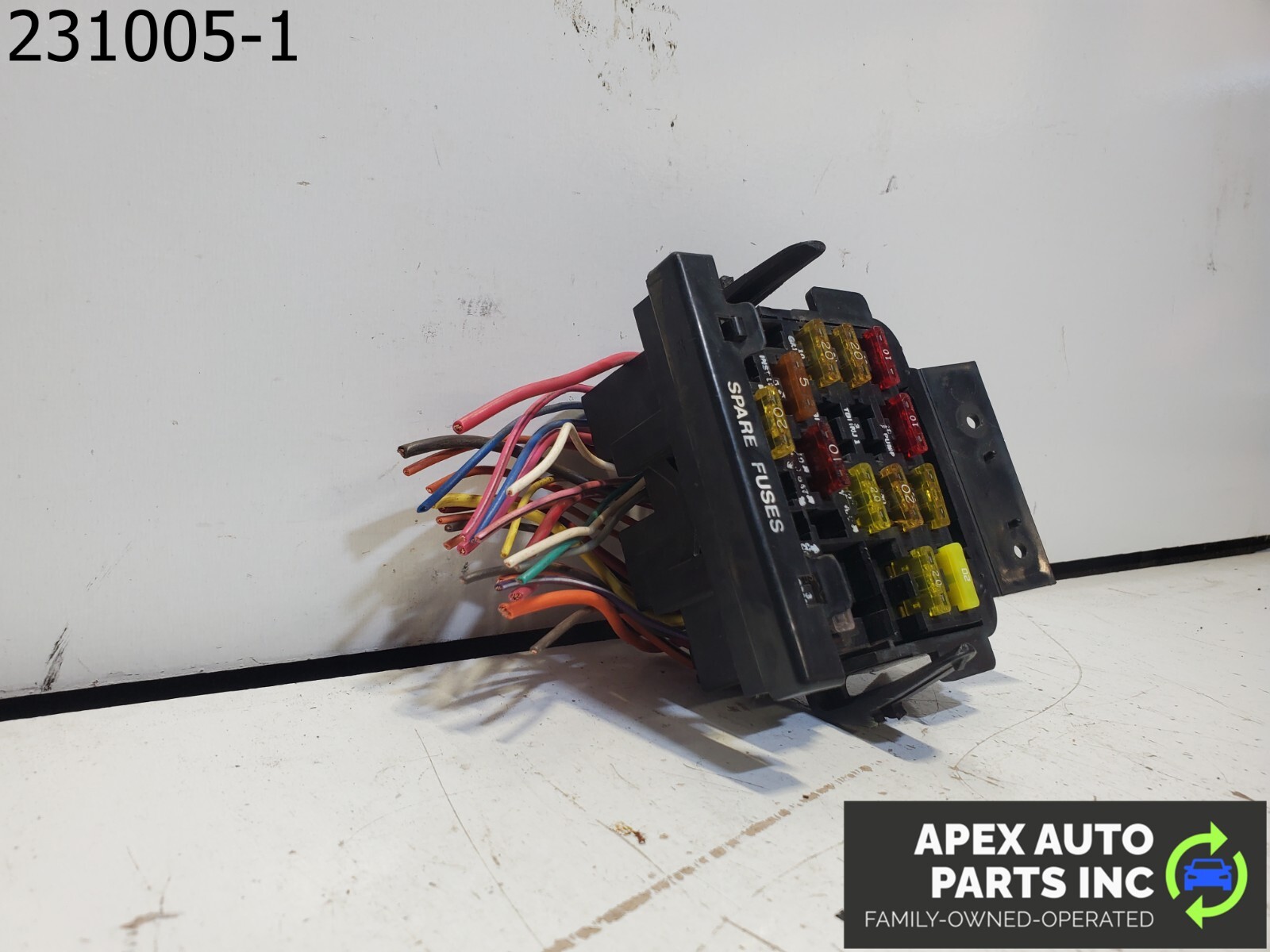 OEM Pontiac Fiero 1985 UNDER DASH CABIN FUSE BOX