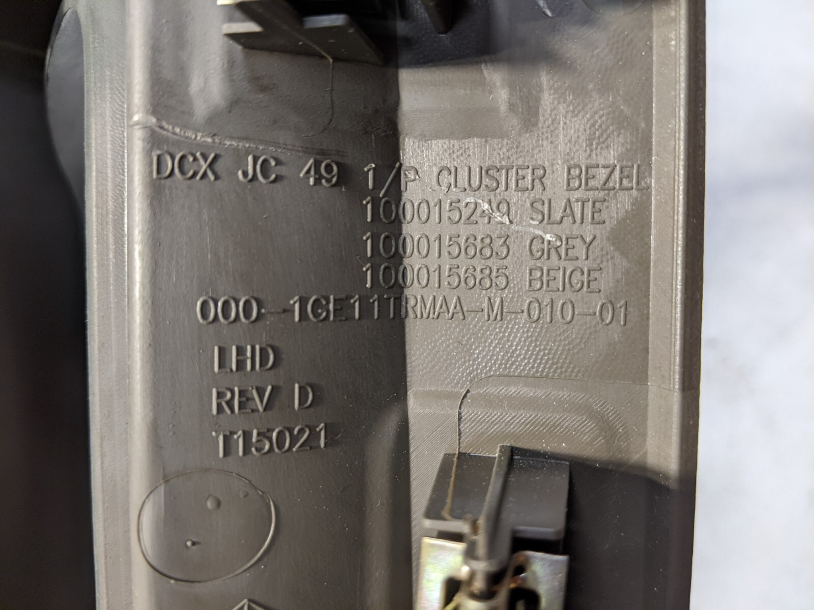 08 09 10 11 12 2013 Dodge Journey Speedometer Cluster Dash Gauge Bezel Trim OEM - Image 5