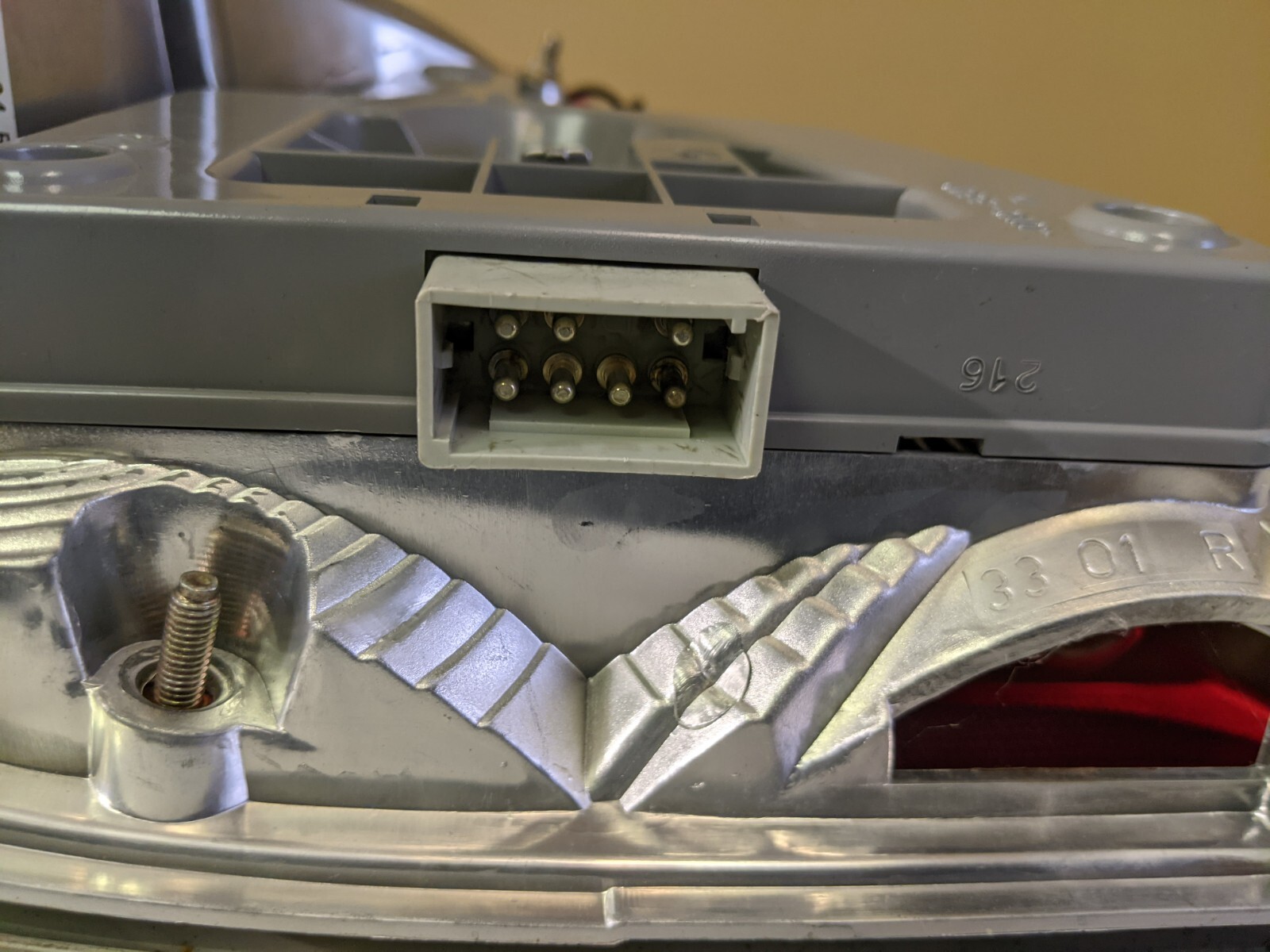 1994-1997 Mercedes Benz RIGHT PASSENGER Tail Light Stop Lamp 202-820-14-64 OEM - Image 5