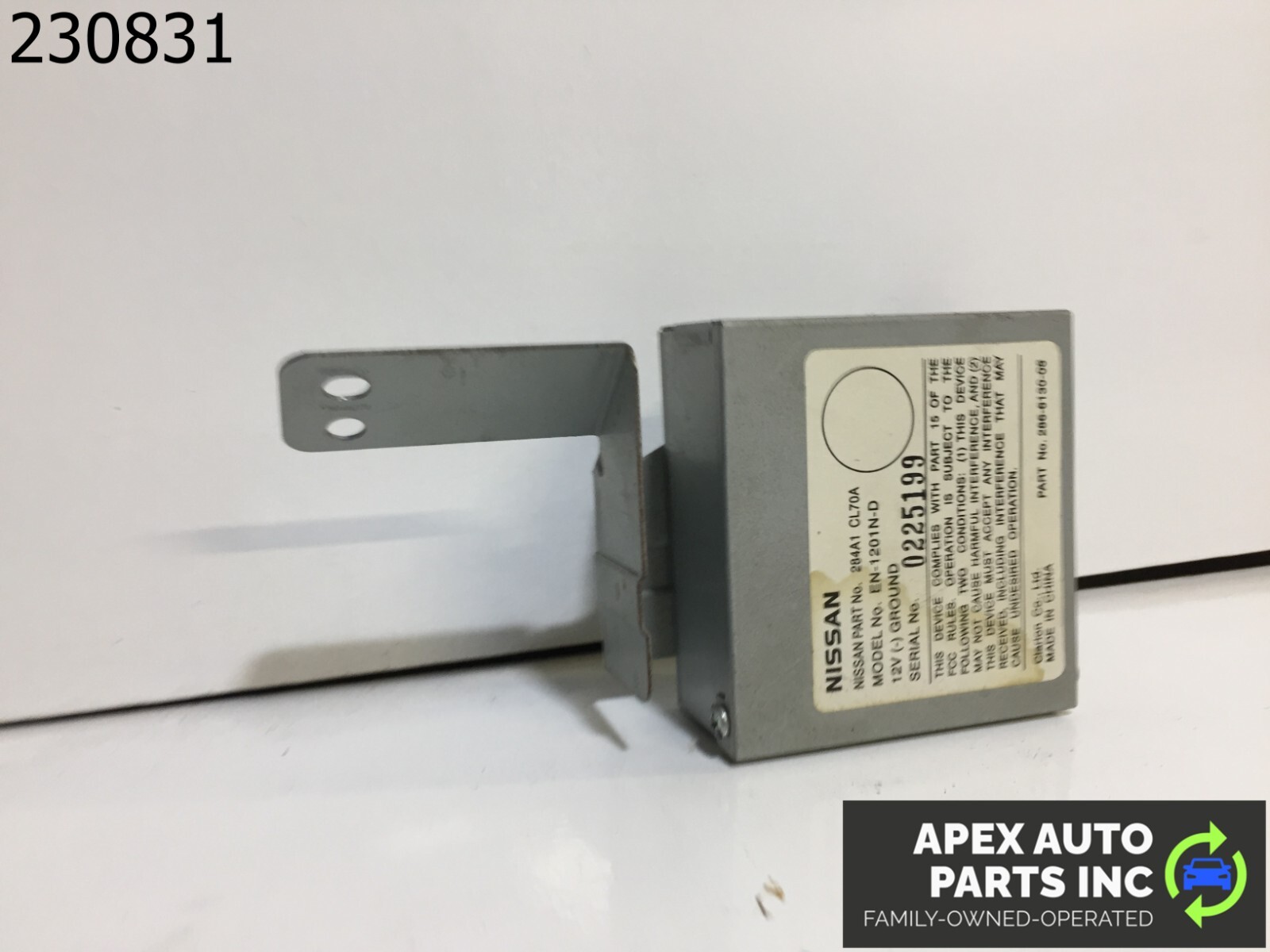 2008 2007 2006 2005 Infiniti FX35 Rear Camera Control Module OEM 284A1CL70A - Image 3