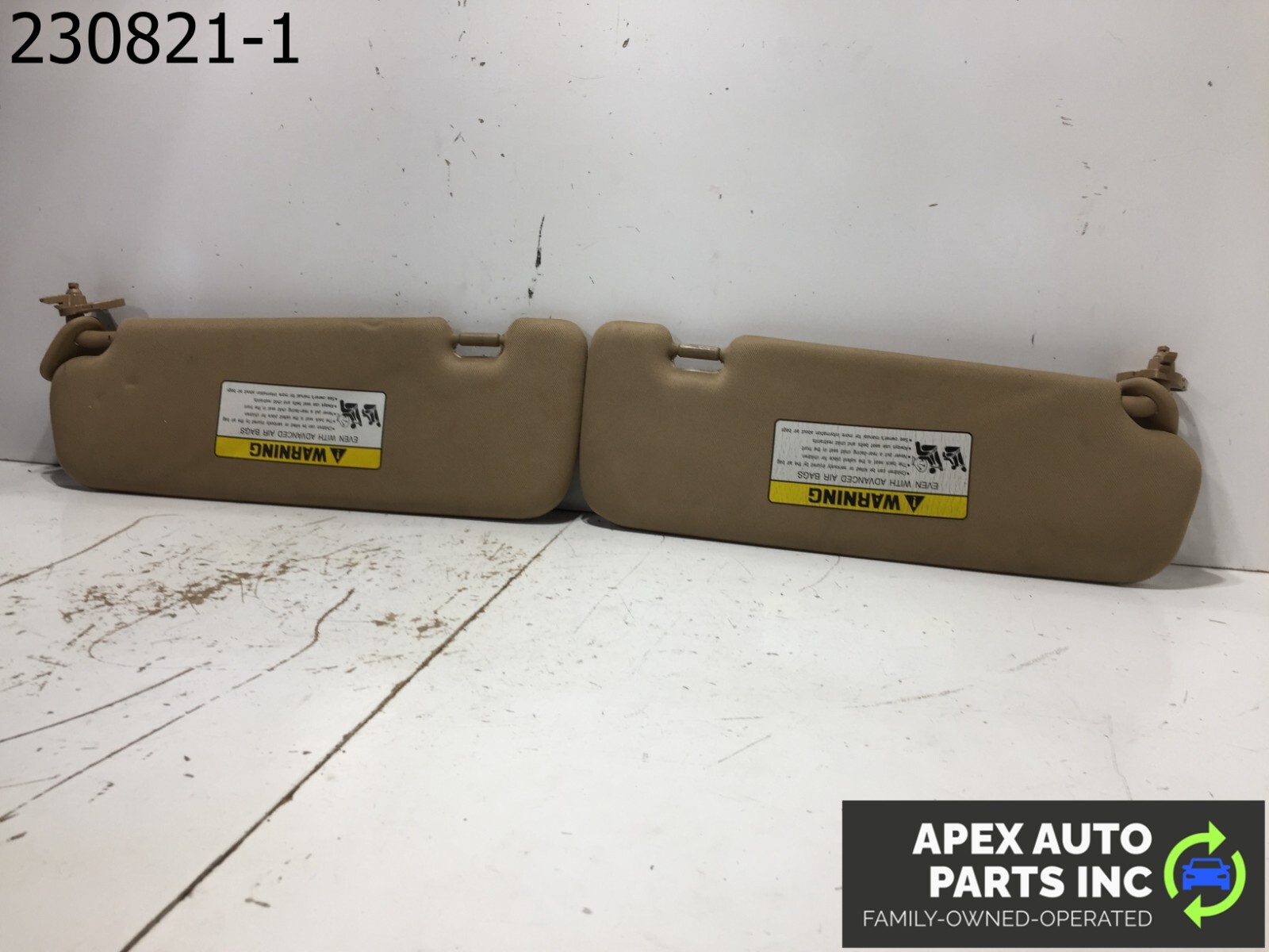 2011-2014 Hyundai Sonata Left & Right Side Sunvisor Sun Visor Shade Set Pair - Image 4