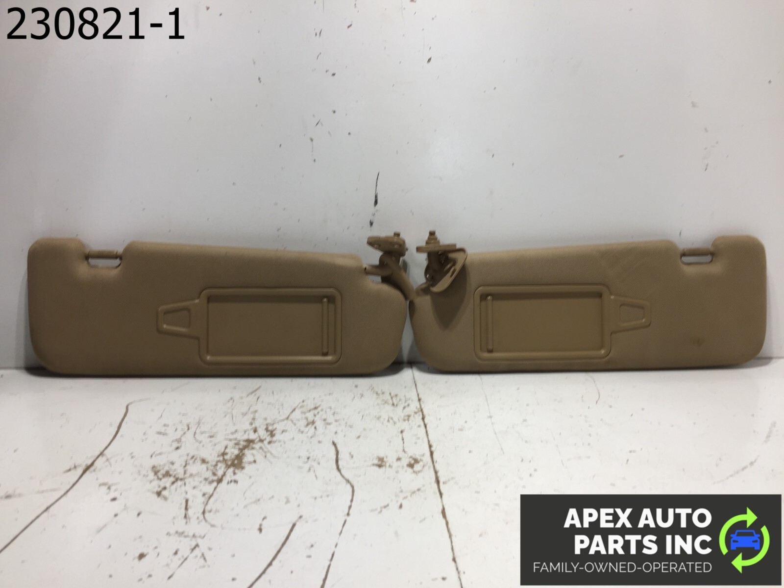 2011-2014 Hyundai Sonata Left & Right Side Sunvisor Sun Visor Shade Set Pair - Image 5