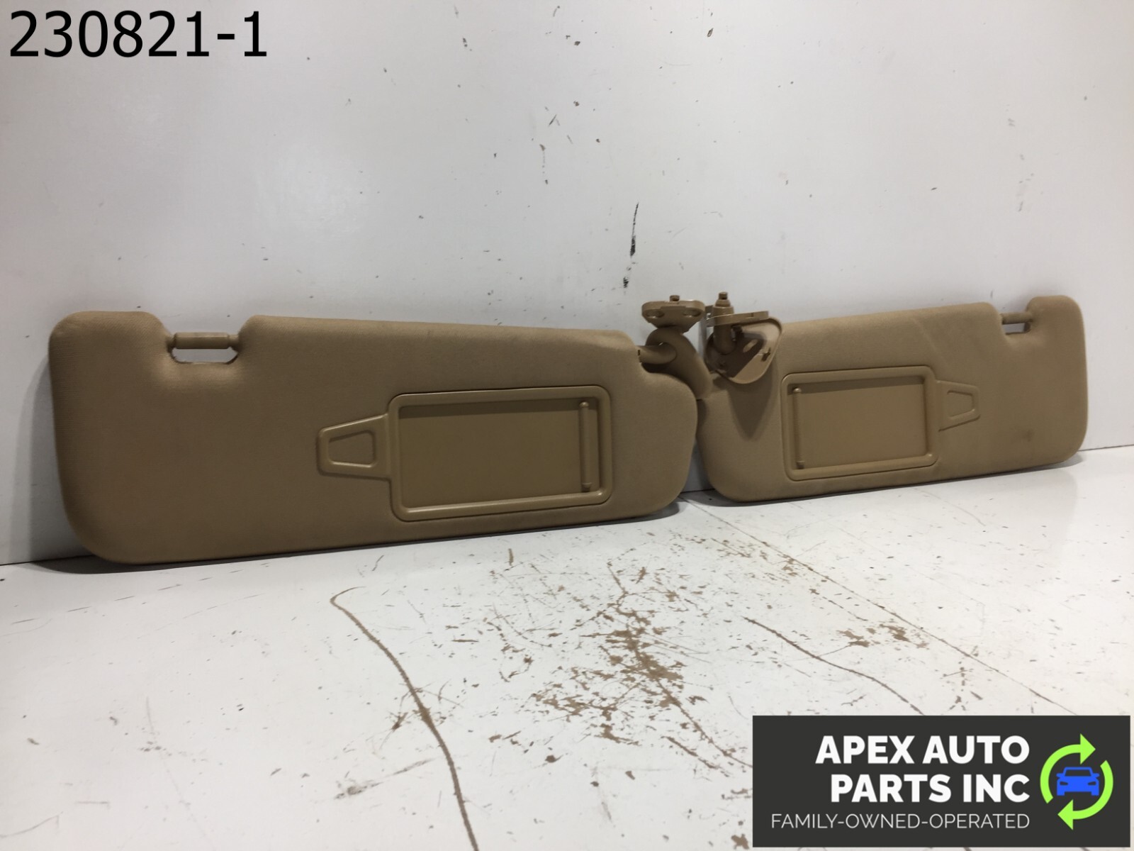 2011-2014 Hyundai Sonata Left & Right Side Sunvisor Sun Visor Shade Set Pair - Image 6