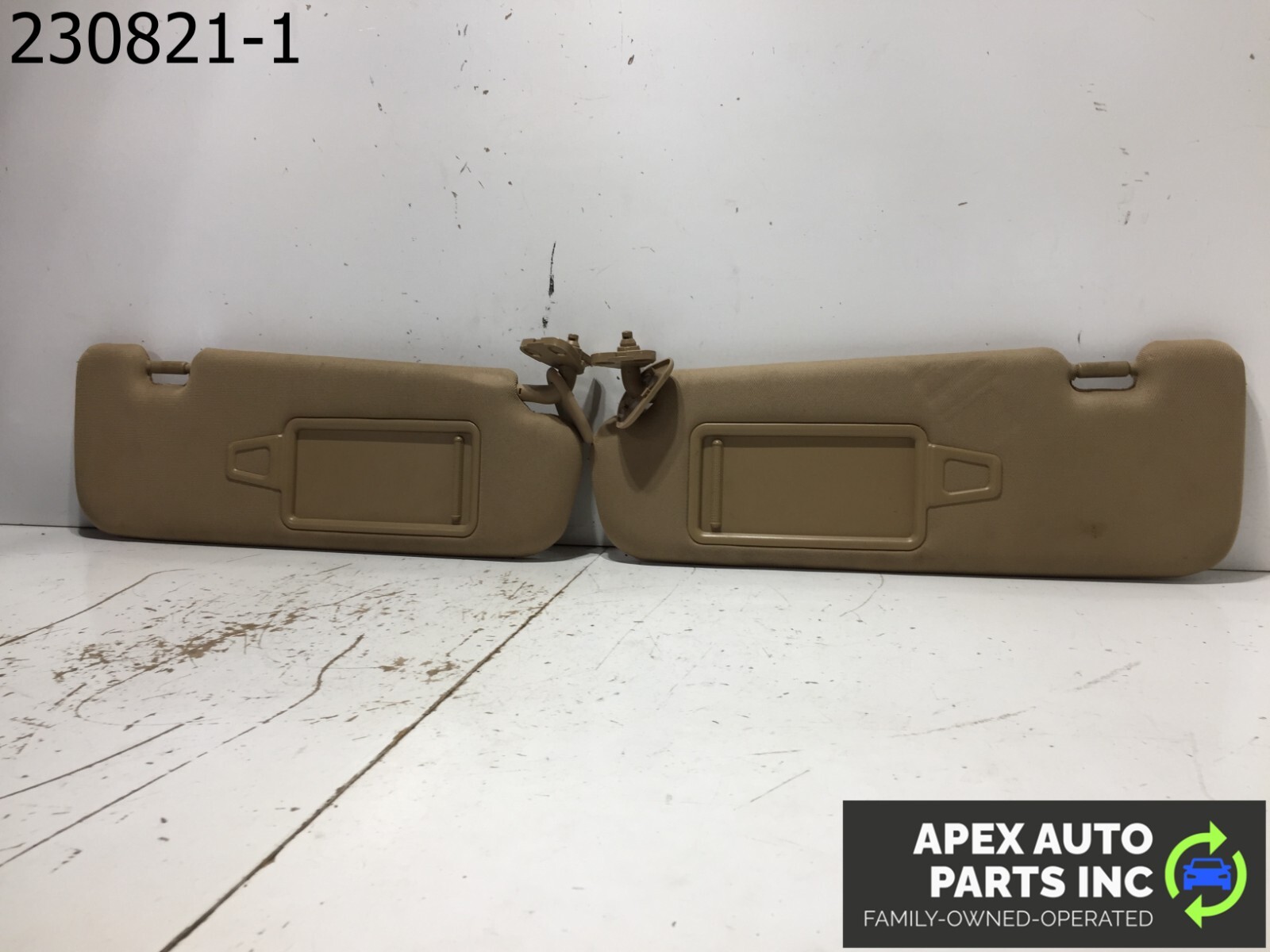 2011-2014 Hyundai Sonata Left & Right Side Sunvisor Sun Visor Shade Set Pair - Image 7