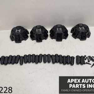 AFT 2017 Chevrolet Silverado 1500 Hostile Wheels 5 Lug Black Wheel Center Cap