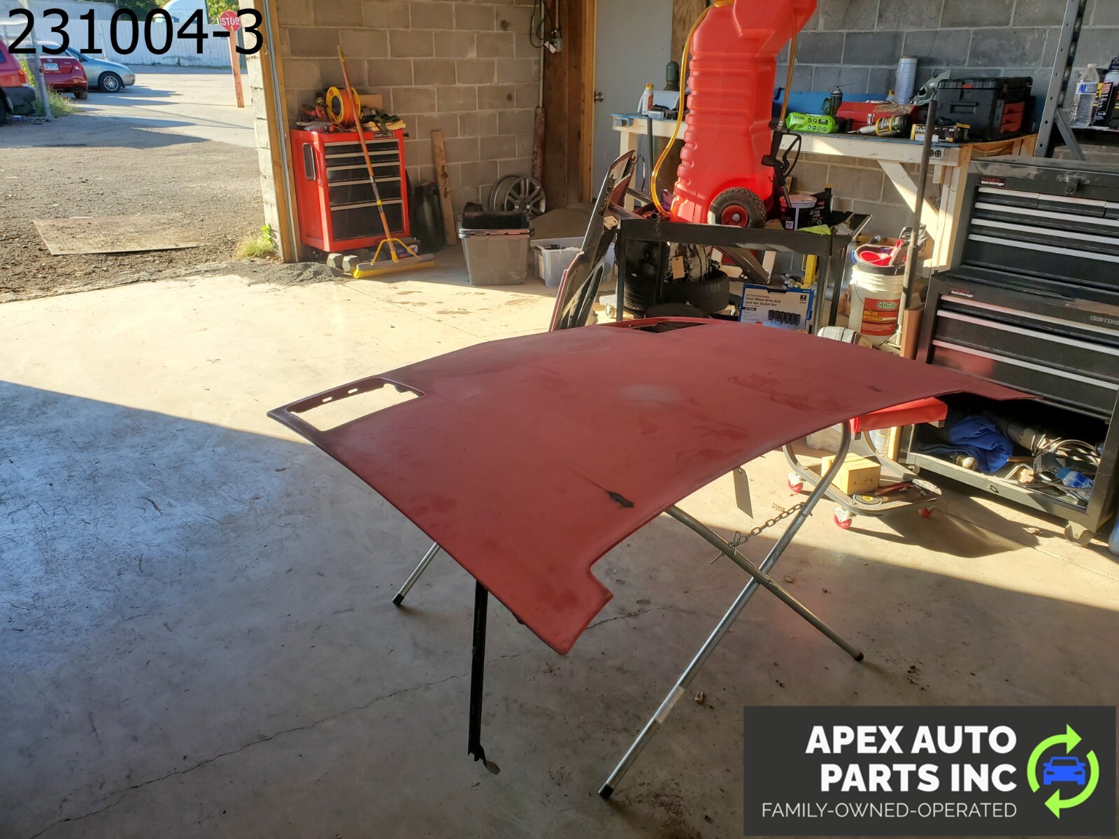 *LOCAL PICKUP* OEM 1984 Pontiac Fiero RED Hood Bonnet Cover - Image 7