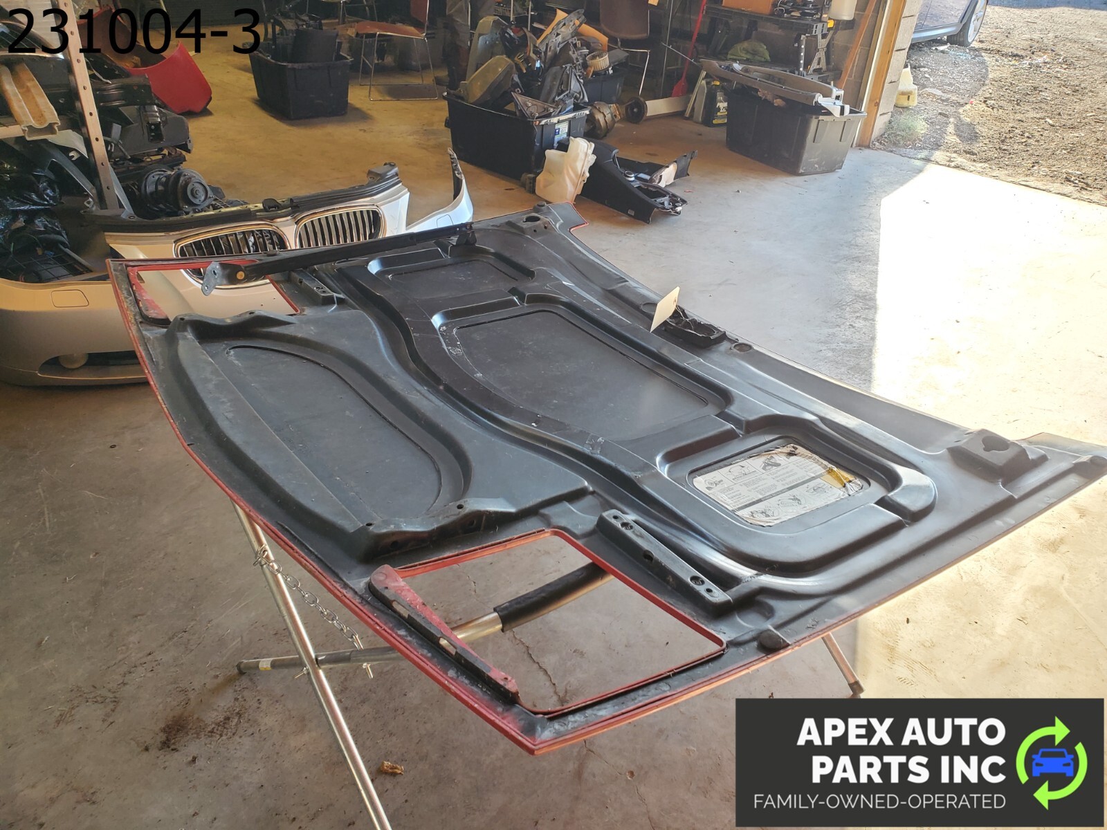 *LOCAL PICKUP* OEM 1984 Pontiac Fiero RED Hood Bonnet Cover - Image 8