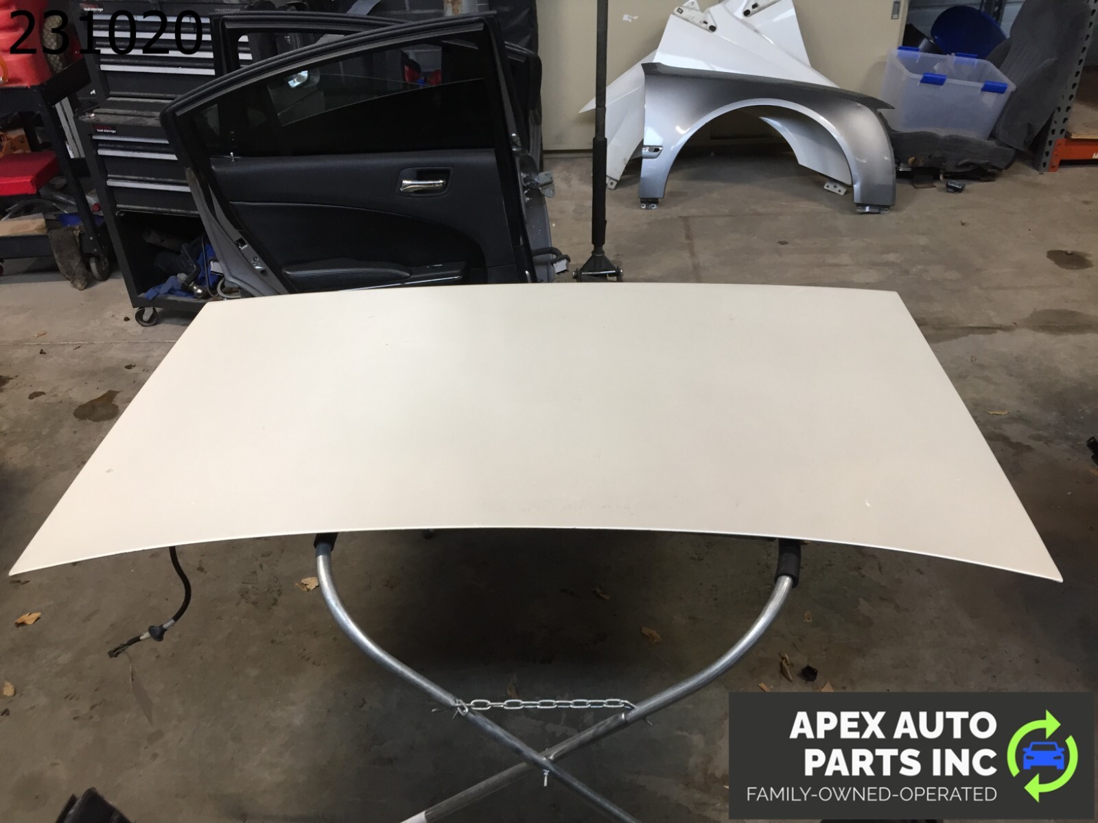 *LOCAL PICKUP* OEM 1990 Cadillac Allante TRUNK LID WHITE - Image 6