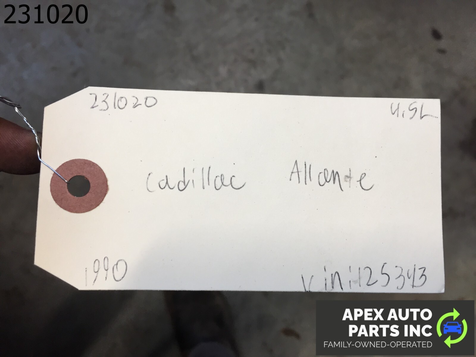 *LOCAL PICKUP* OEM 1990 Cadillac Allante TRUNK LID WHITE - Image 7