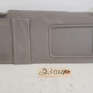 OEM 07-11 TOYOTA CAMRY PASSENGER RIGHT SUN VISOR SET CLOTH GRAY