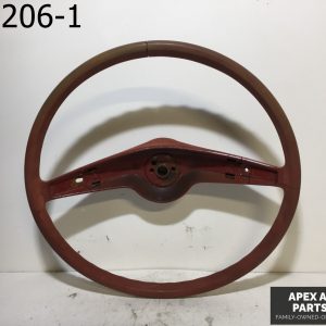 OEM 1977 AMC Pacer Steering Wheel Assembly Red