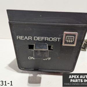 OEM 1980-1986 Ford Bronco 5.0L REAR WINDOW DEFROST SWITCH