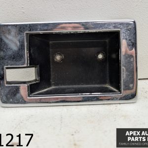 OEM 1984 Chevrolet Silverado 5.0L Left Handle Bezel Trim Chrome