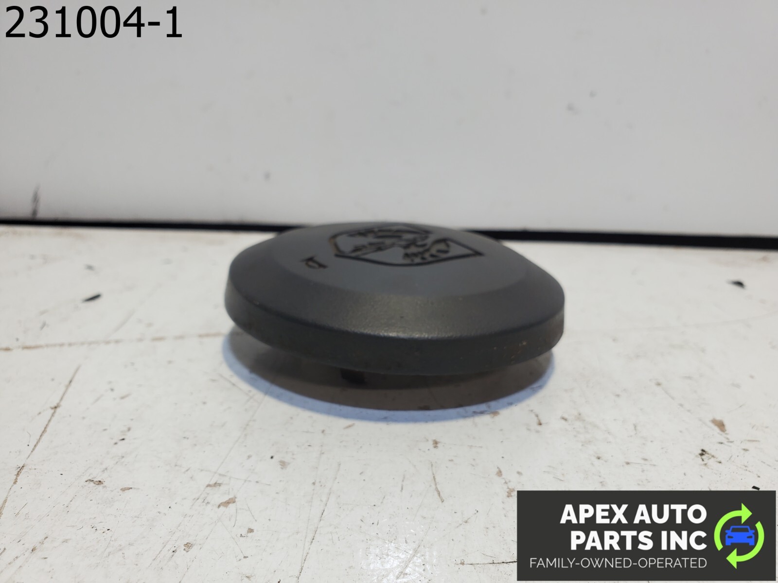 OEM 1984 Pontiac Fiero Steering Wheel Center Horn Pad Button Cover - Image 8