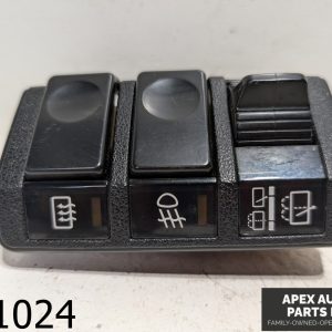 OEM 1988 Nissan 300ZX 3.0L FRONT FOG LIGHT REAR WIPER DEFROSTER DEFROST SWITCH