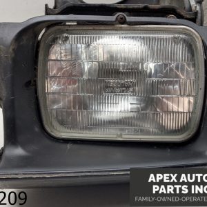 OEM 1988 Nissan Pulsar NX passenger Side Right RH Headlamp Lens Light Headlight