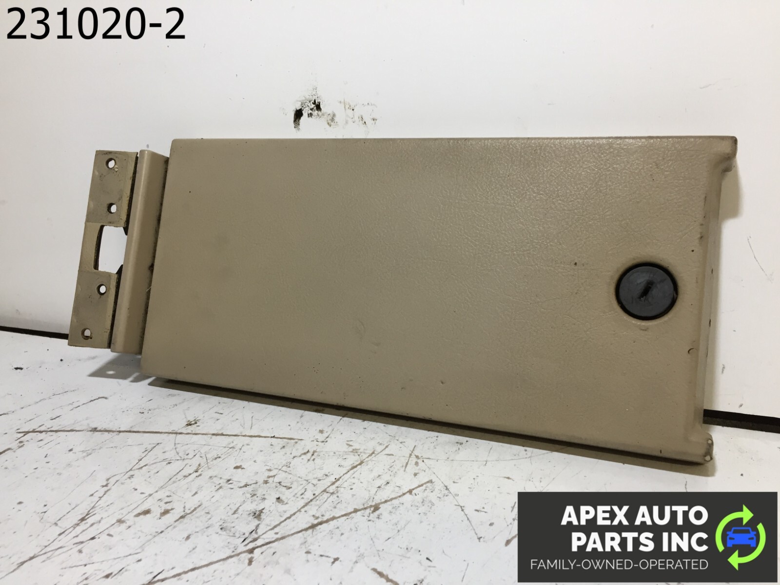 OEM 1990 Cadillac Allante Center Console Tan - Image 4
