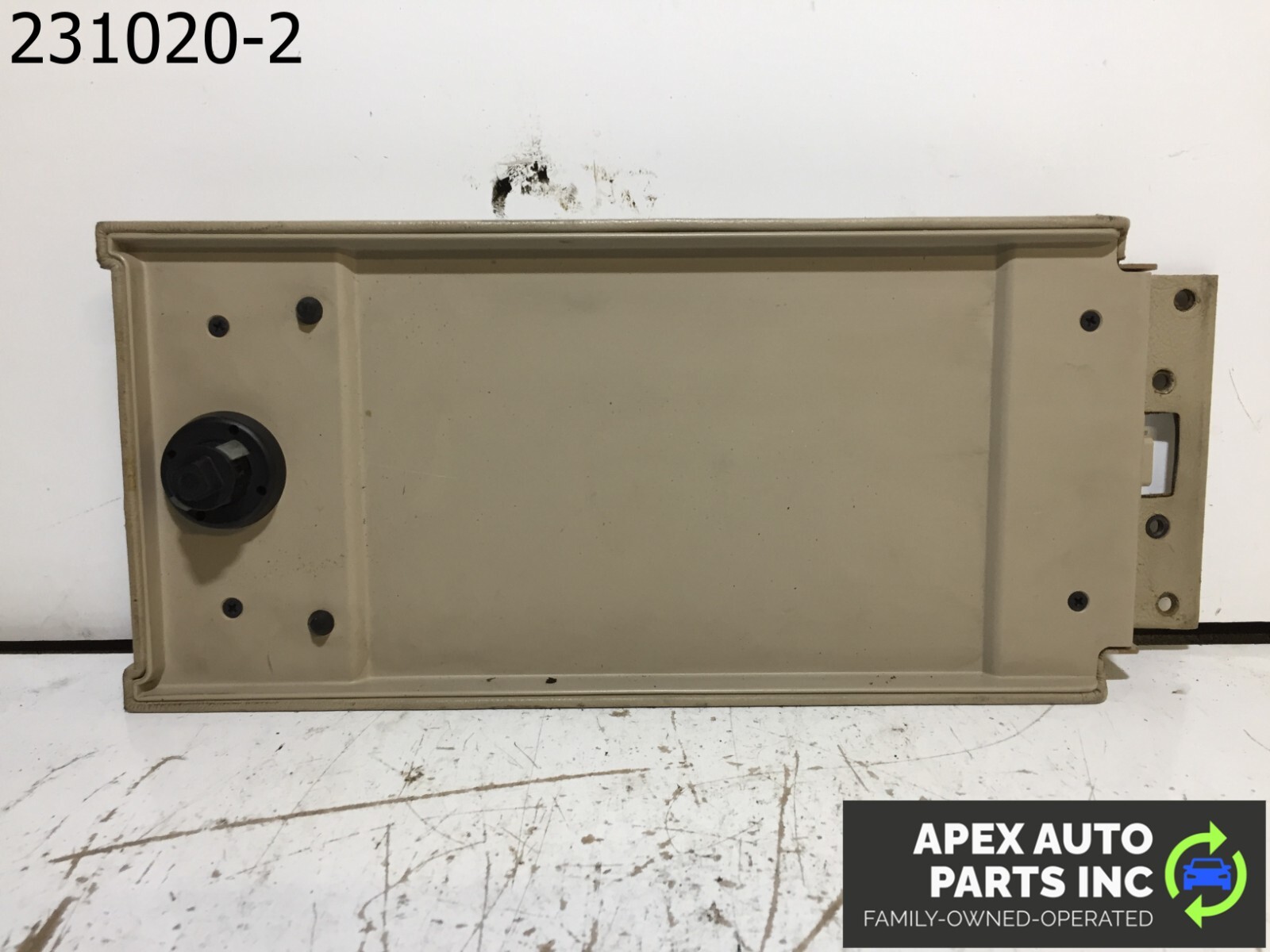 OEM 1990 Cadillac Allante Center Console Tan - Image 6