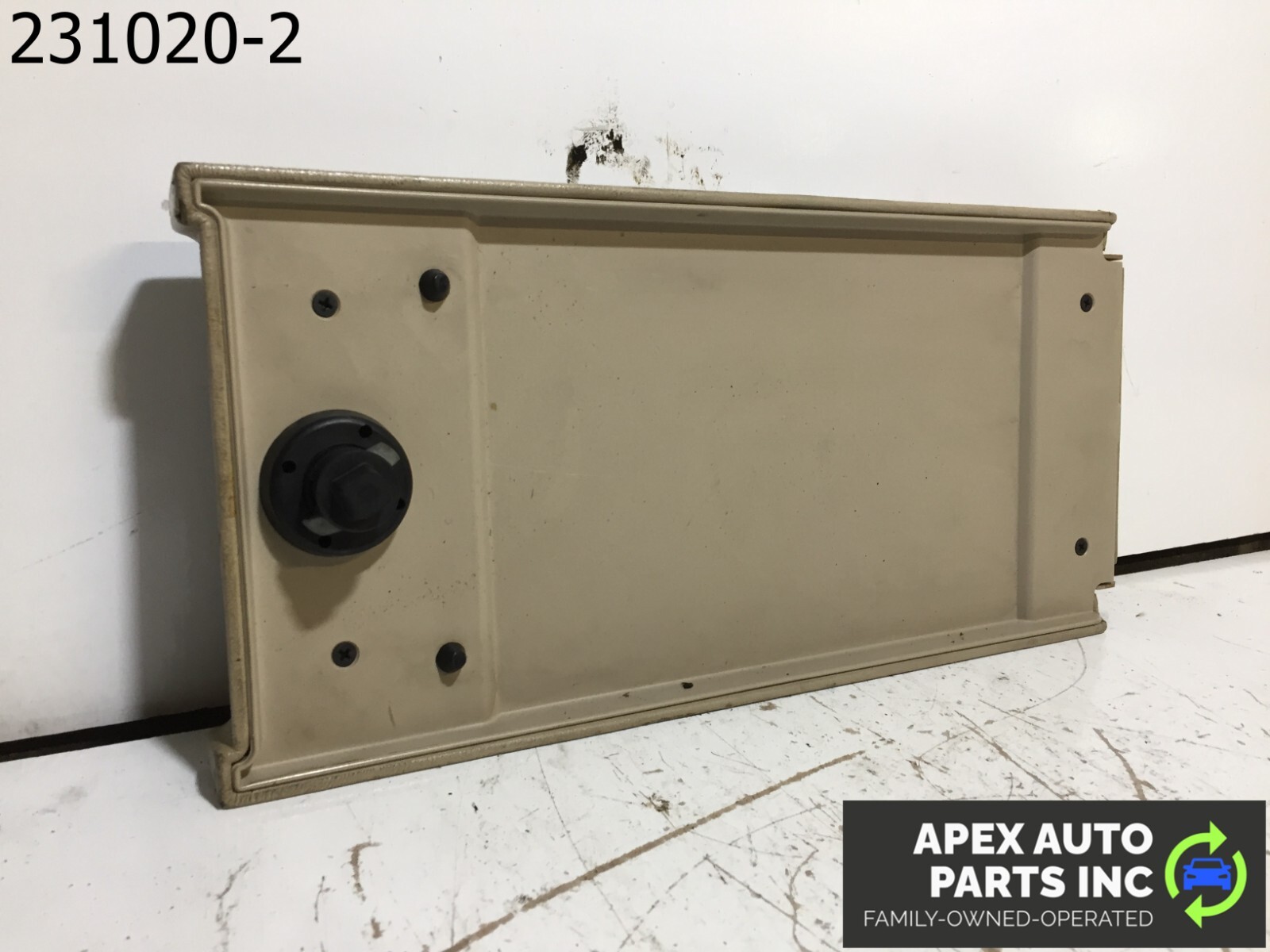 OEM 1990 Cadillac Allante Center Console Tan - Image 7