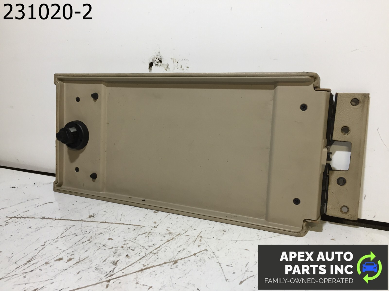 OEM 1990 Cadillac Allante Center Console Tan - Image 8
