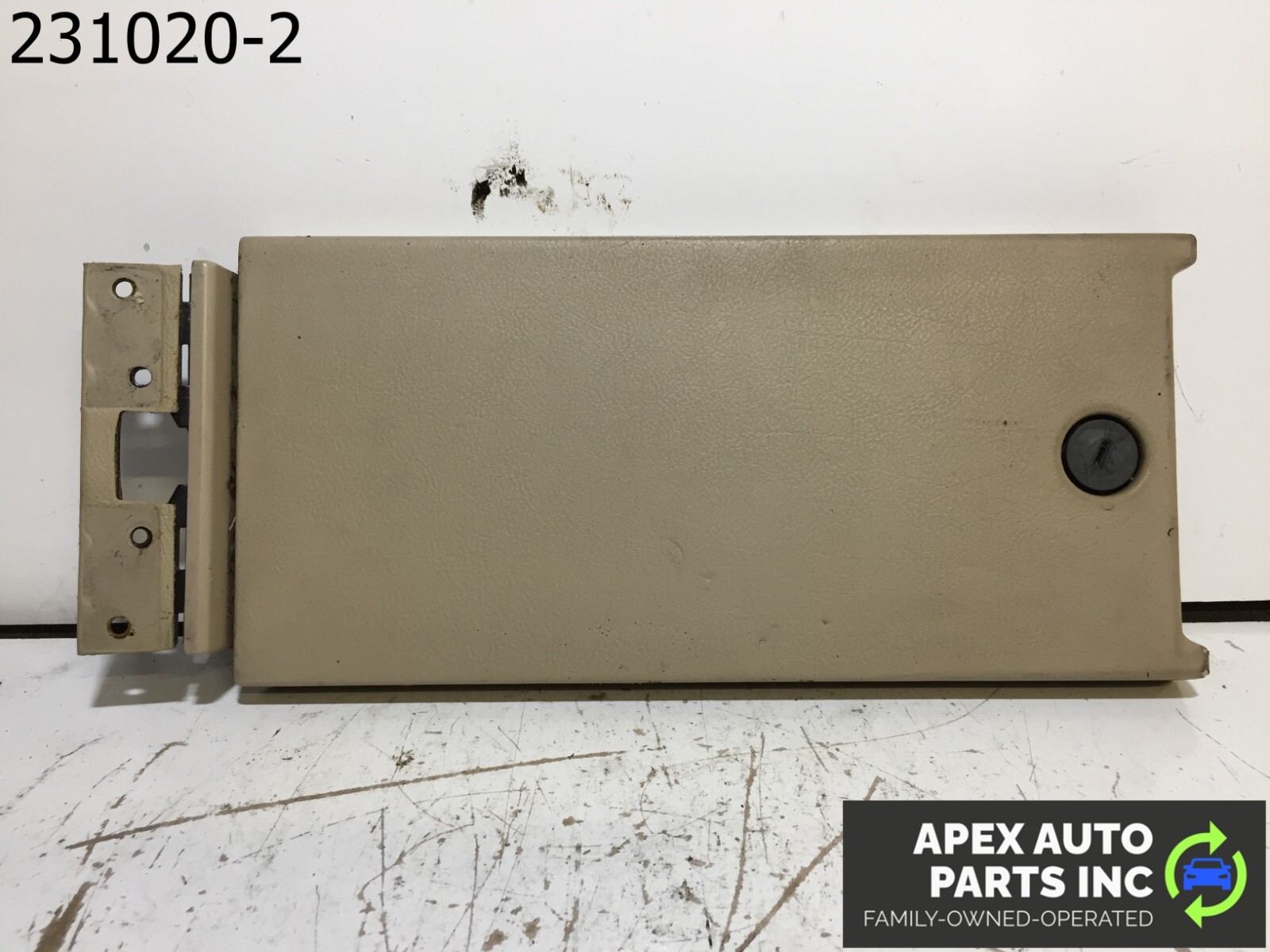 OEM 1990 Cadillac Allante Center Console Tan