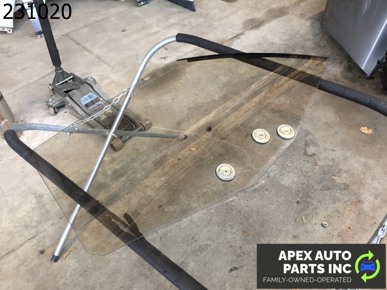 OEM 1990 Cadillac Allante Glass Window Door Right RH - Image 3