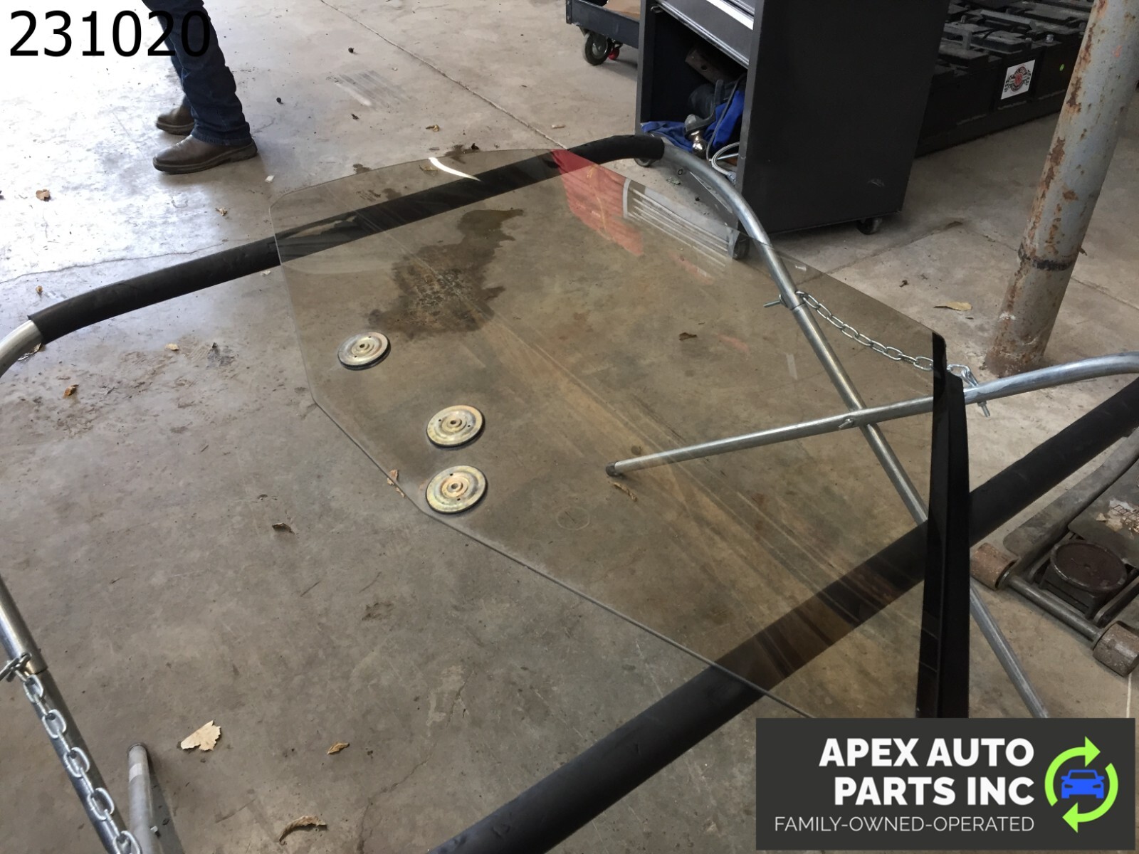 OEM 1990 Cadillac Allante Glass Window Door Right RH - Image 4