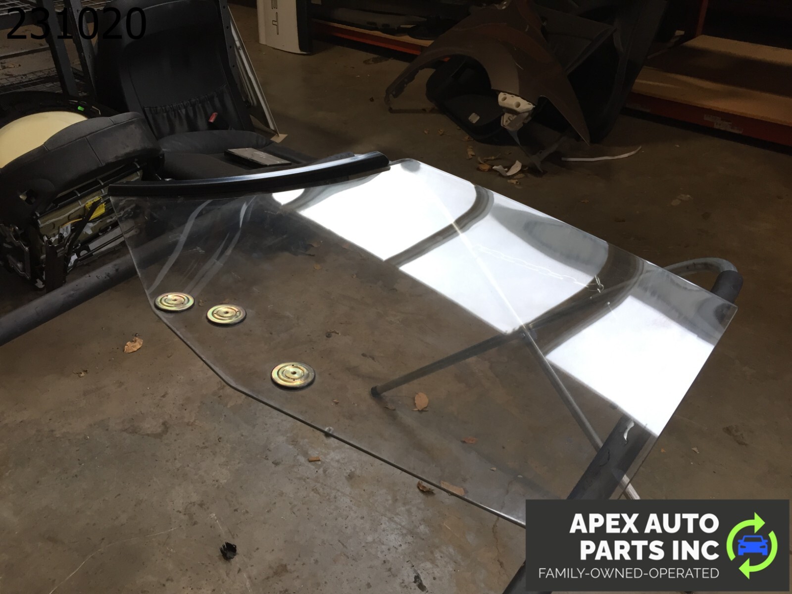 OEM 1990 Cadillac Allante Glass Window Door Right RH - Image 9