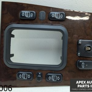 OEM 1998-2000 Mercedes C230 2.3L CENTER CONSOLE WINDOW SWITCH PANEL