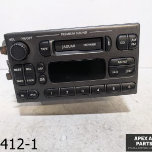 OEM 1999-2004 Jaguar S-Type 3.0L A/T AM FM RADIO
