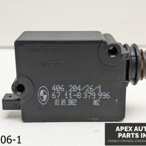OEM 2000-2003 BMW X5 3.0L  Actuator f trunk lid