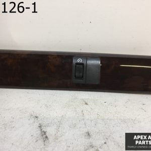 OEM 2001 BMW 740i E38 dimmer switch speedometer control button trim woodgrain