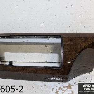 OEM 2002-2005 BMW 745I 4.4L FRONT LEFT DRIVER SIDE DASH TRIM WOOD GRAIN PANEL