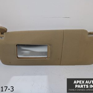 OEM 2002-2005 BMW 745Li 4.4L Driver Left Sun Visor 51167043532