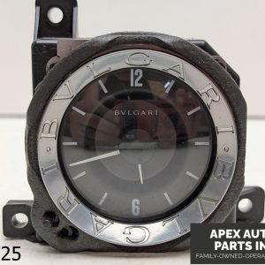 OEM 2002-2006 Cadillac Escalade 6.0L Center Console Upper Bezel Bvlgari Clock
