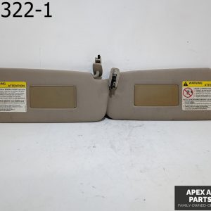 OEM 2002 Audi A6 3L SUN VISOR PAIR LEFT RIGHT