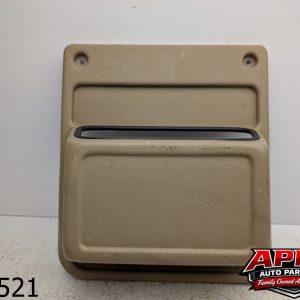 OEM 2002 Isuzu Trooper 3.5L Rear Tailgate Small Door Storage Bin Gray