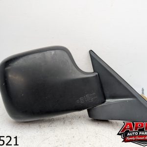 OEM 2002 Isuzu Trooper 3.5L Right Side Door Mirror Manual Black Textured