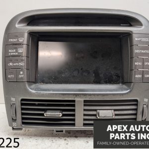 OEM 2002 Lexus LS430 4.3L INFORMATION NAVIGATION DISPLAY SCREEN