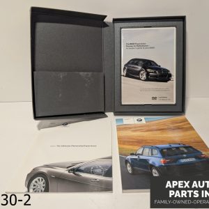 OEM 2004-2006 BMW X3 3.0L Case Owner's Owner Manual Operators User Guide