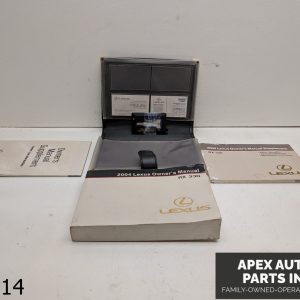 OEM 2004-2007 Lexus RX 330 3.3L Owners Manual Original